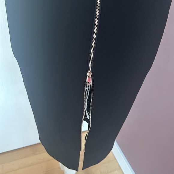 WHITE FOX Bellini Breeze Midi Dress Black - Mesh Sides - Sleeveless - Picture 8 of 10